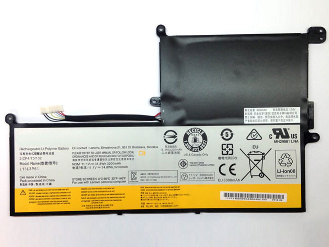 Lenovo 34.8Wh/3200MAH 11.1V batterie