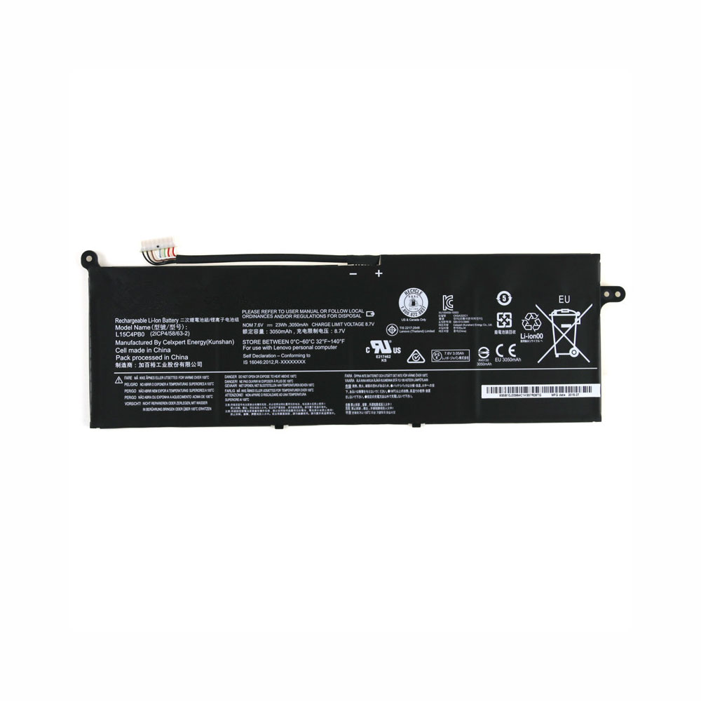 D 3144mAh/23Wh 7.6V batterie