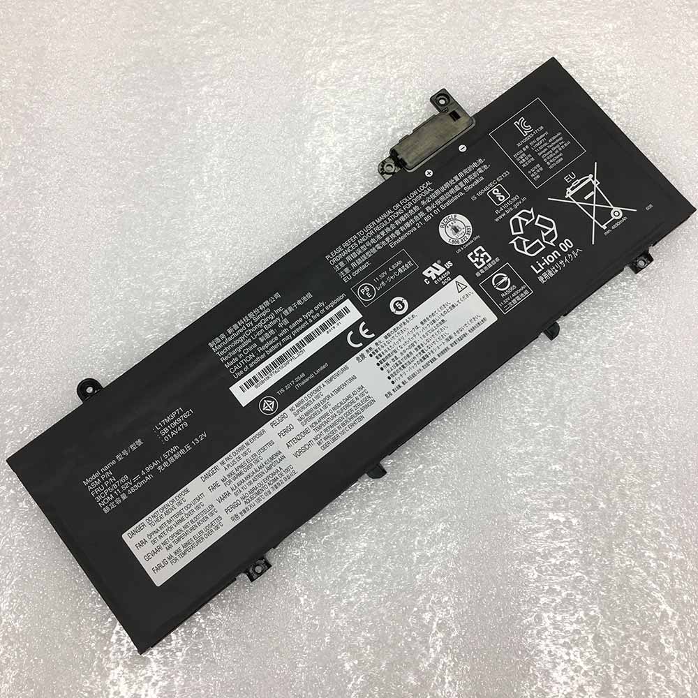 ThinkPad 57Wh 4.95Ah 11.52V 13.2V batterie