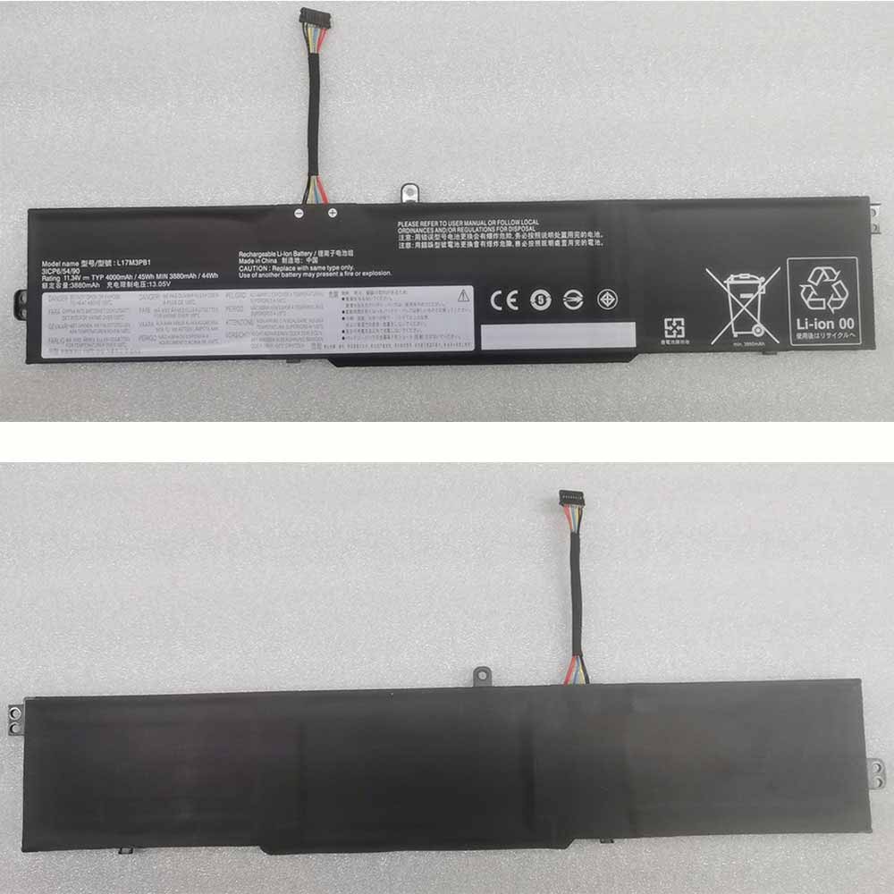 L17C3PB0 45Wh/44Wh 11.34V/11.4V/13.05V batterie