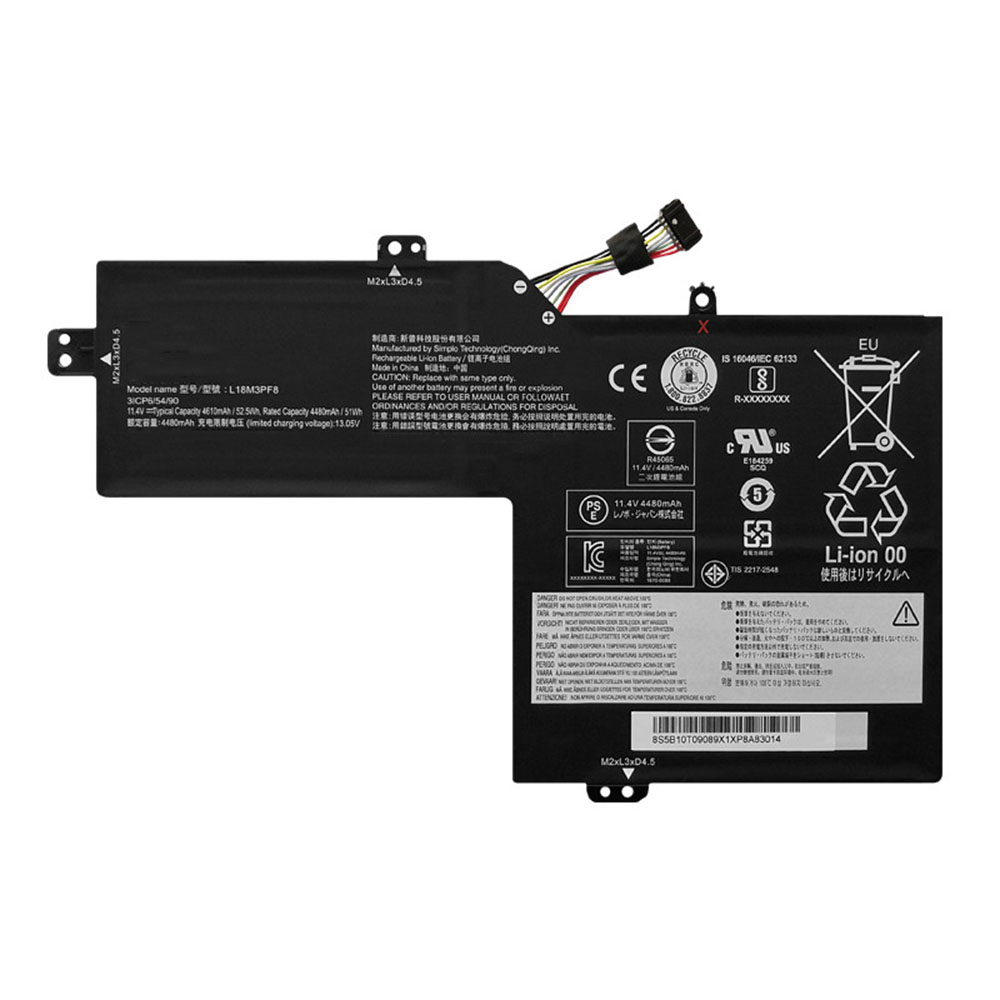 F 4610mAh/52.5Wh 11.34V/11.4V batterie