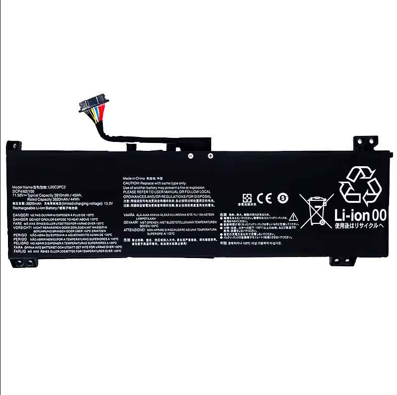 72 3910mAh 11.52V batterie