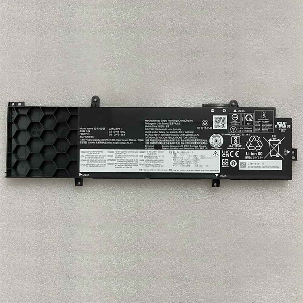 B 3392mAh 11.6V batterie