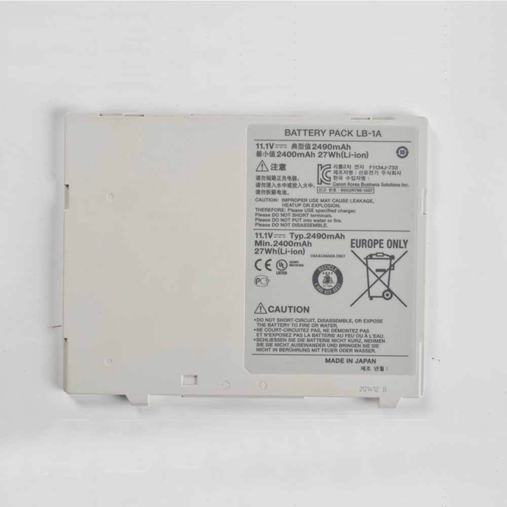 D 2490mAh/27Wh 11.1V batterie