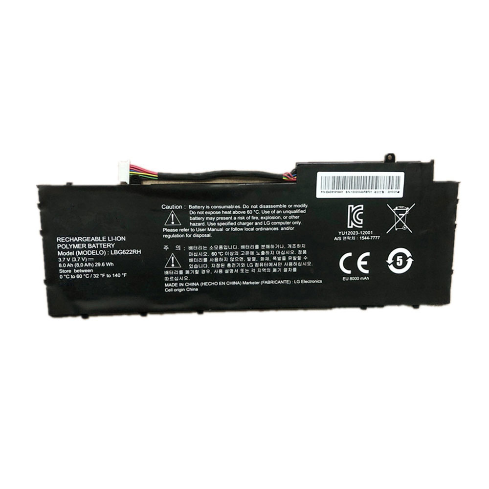LBG622RH 8000mAh/29.6WH 3.7V batterie