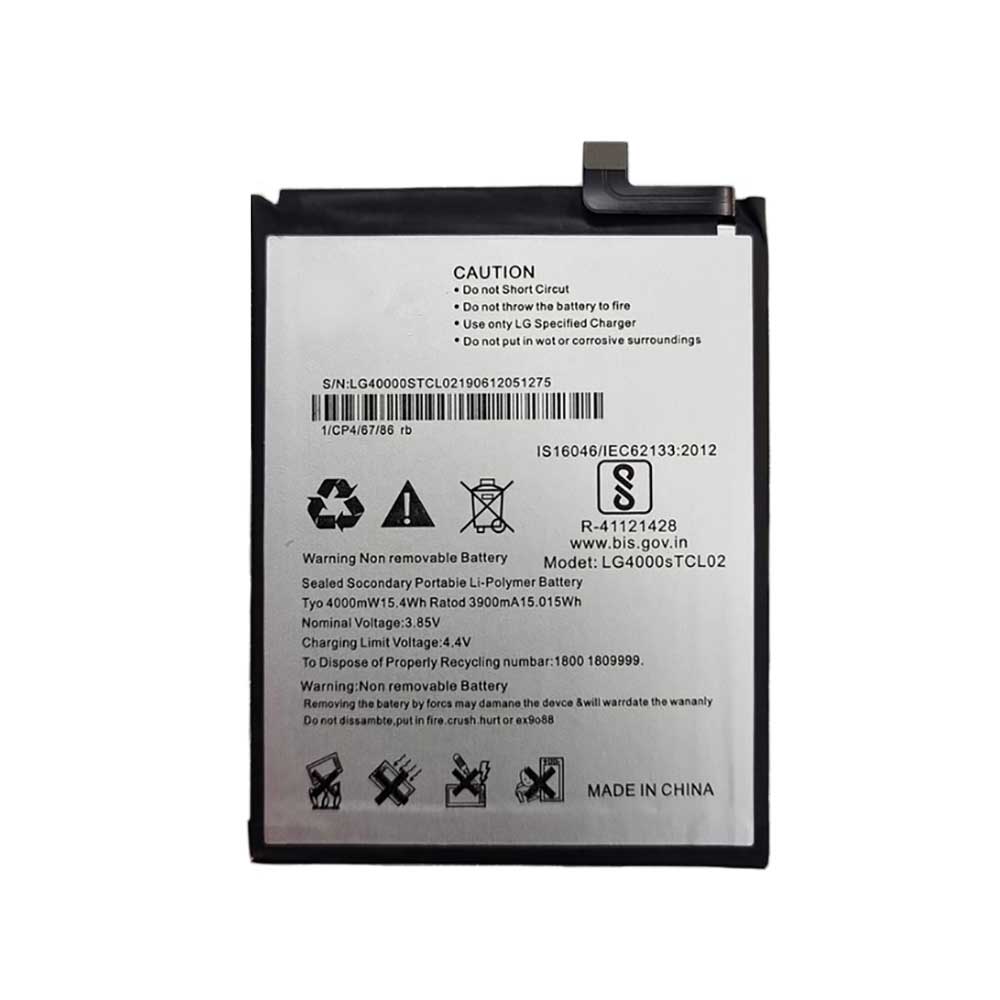 LG4000sTCL02 Batterie ordinateur portable