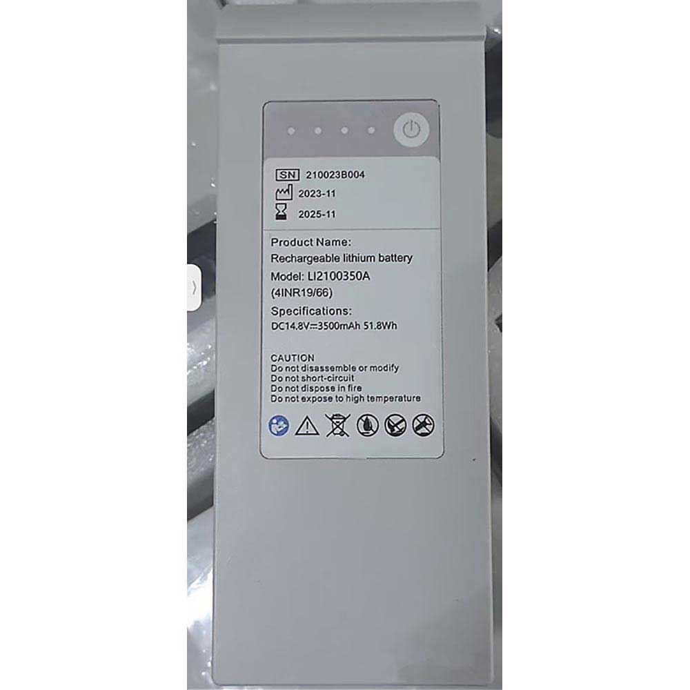 for 3500mAh 14.8V batterie