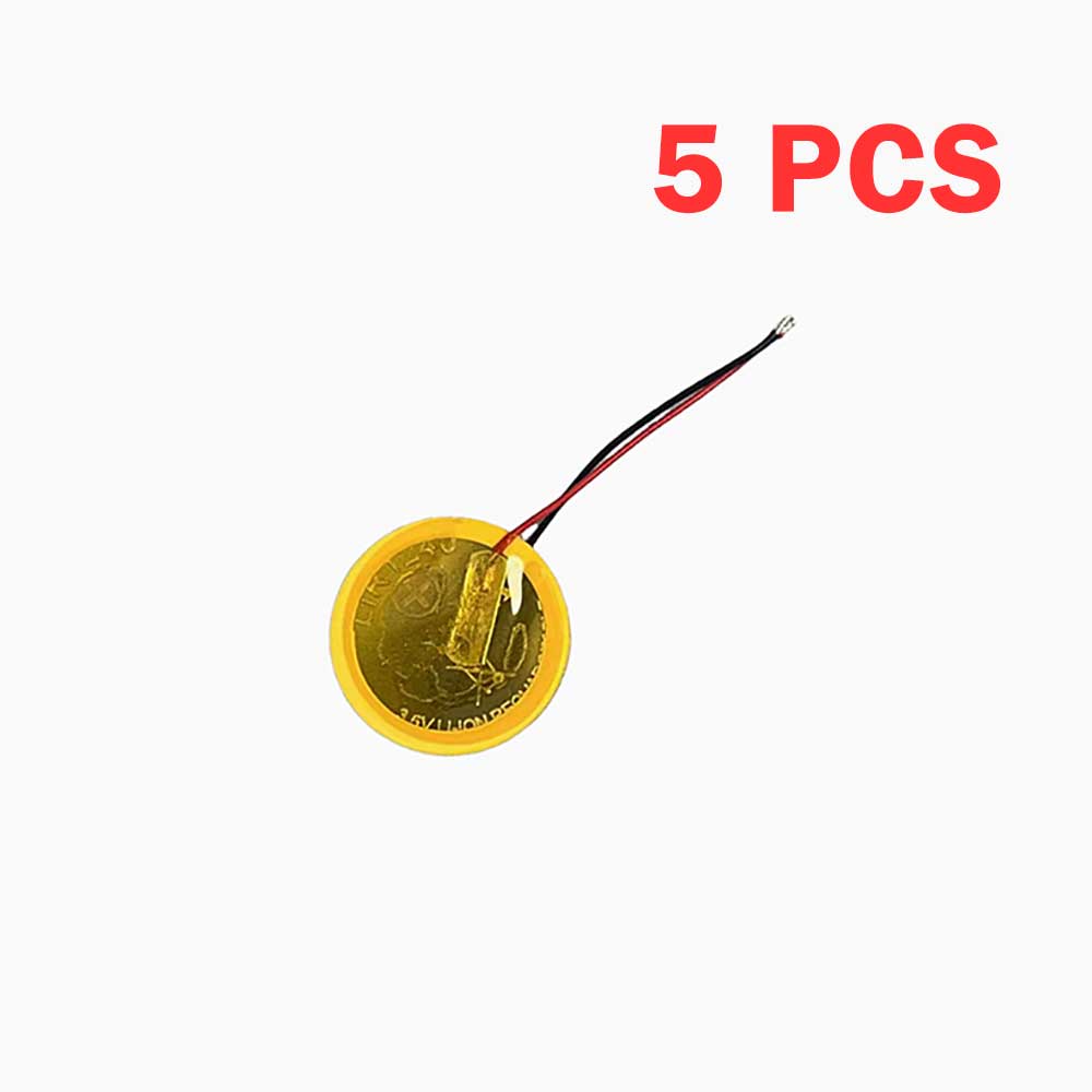 A 50mAh 3.6V batterie