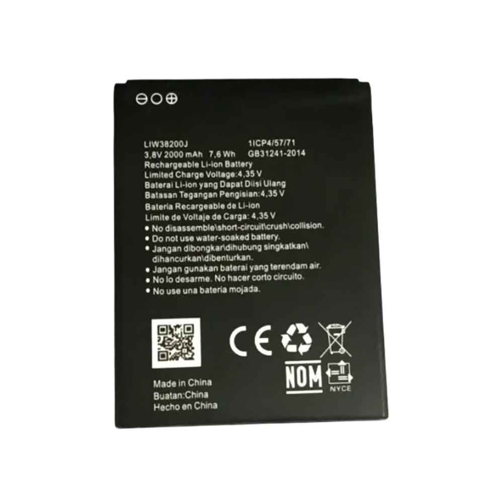 4 2000mAh 3.8V batterie