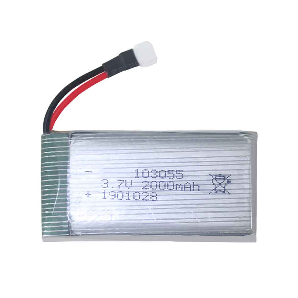 A 2000mAh 3.7V batterie