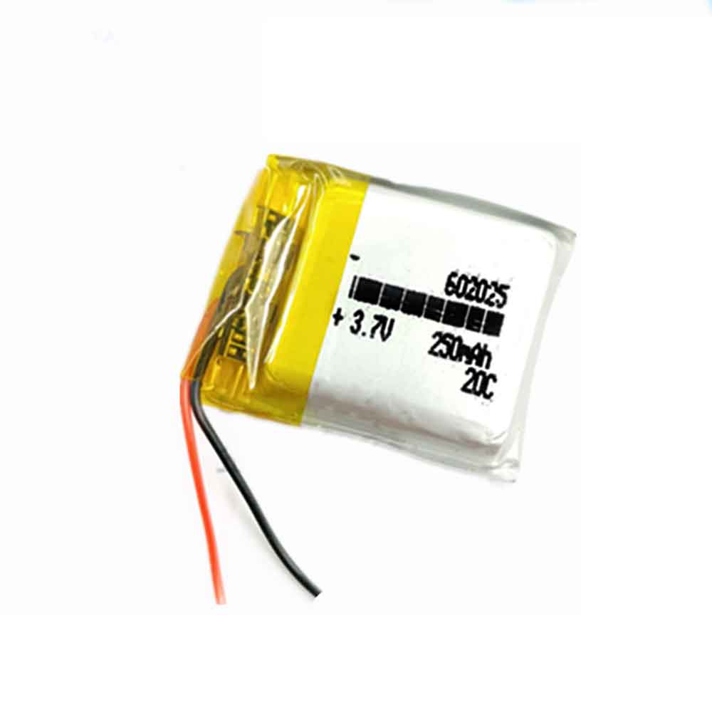 A 250mAh 3.7V batterie