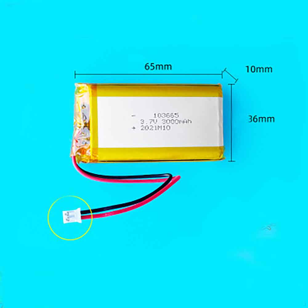 or 3000mAh 3.7V batterie