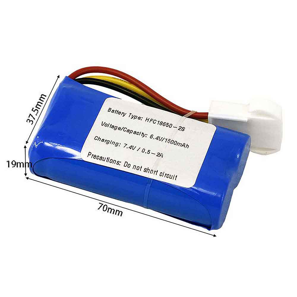 T 1500mAh 6.4V batterie