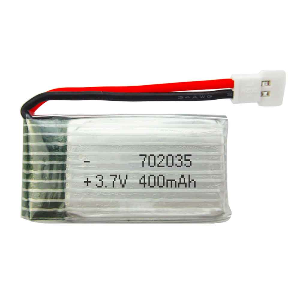 One 400mAh 3.7V batterie