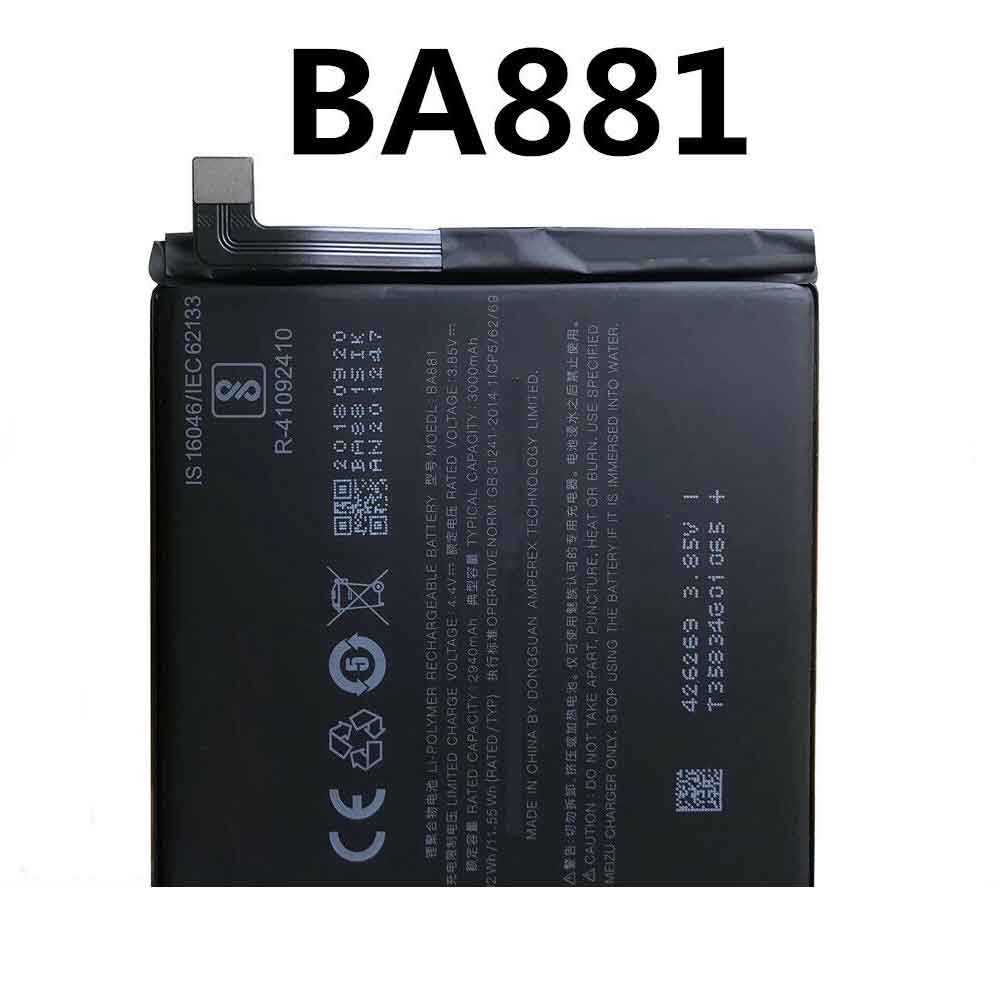 1 3000mAh/11.55WH 3.85V 4.4V batterie