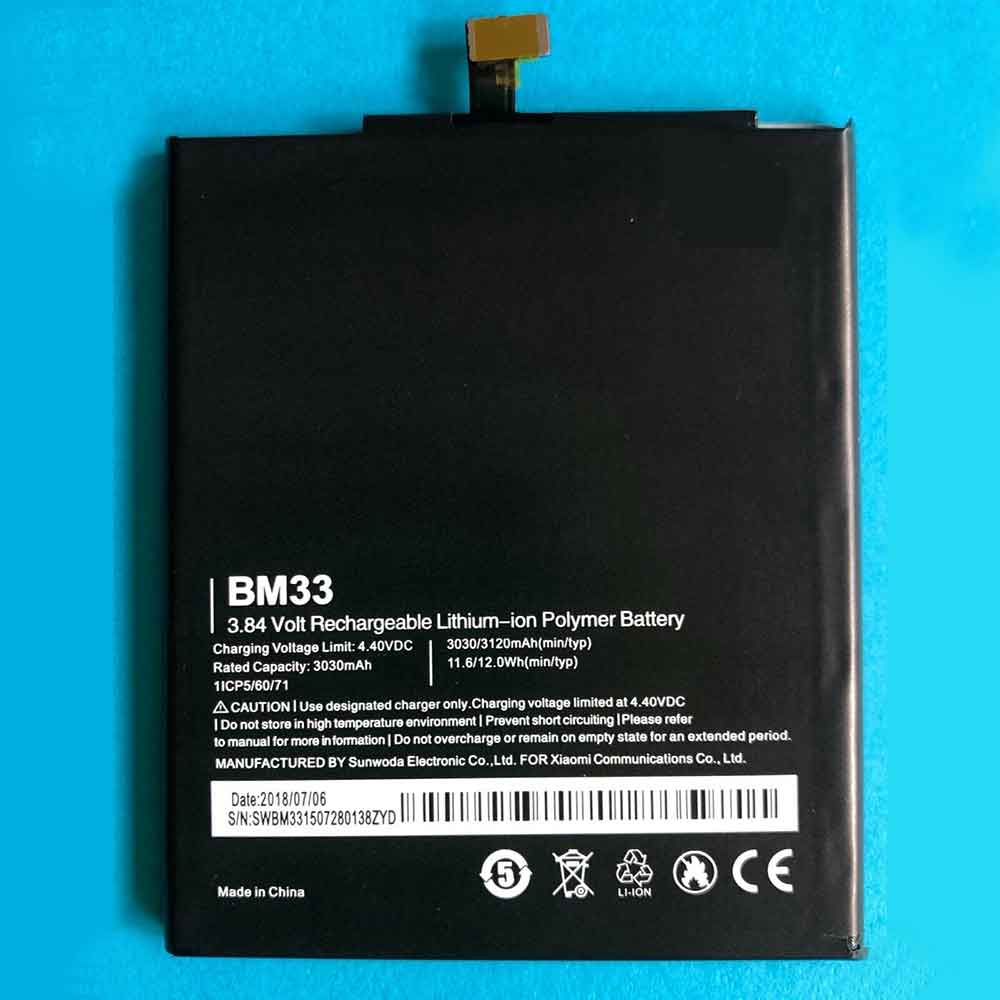 B 3030mAh/11.6WH 3.84V 4.4V batterie
