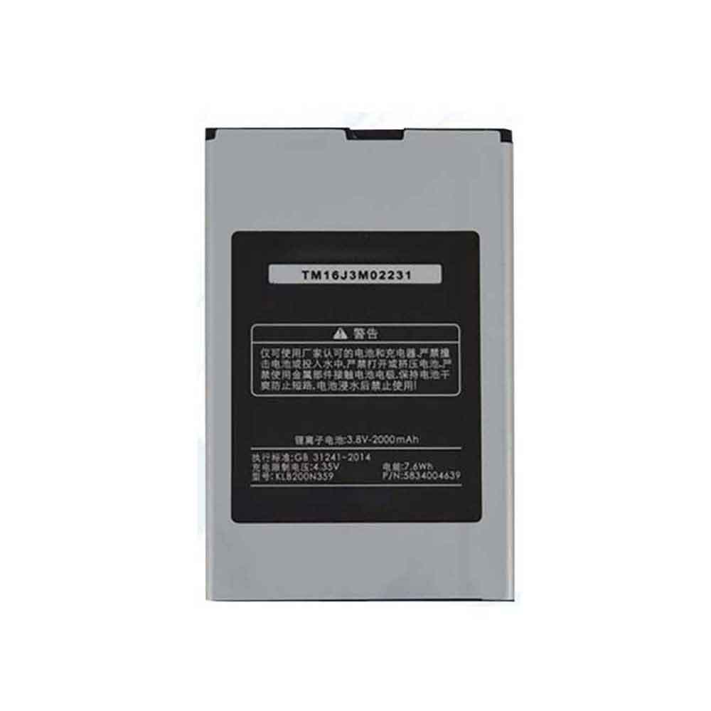 K 2000mAh 3.8V batterie