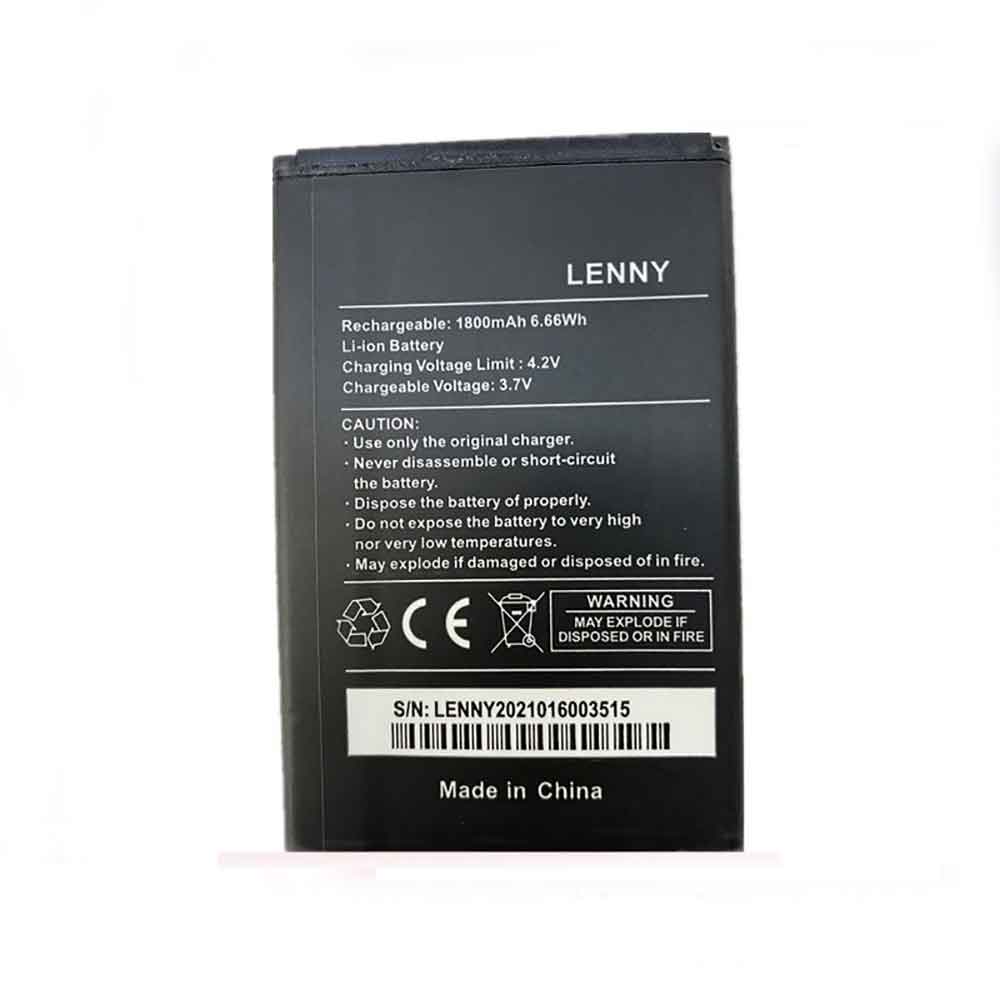 JERRY 1800mAh 3.7V batterie