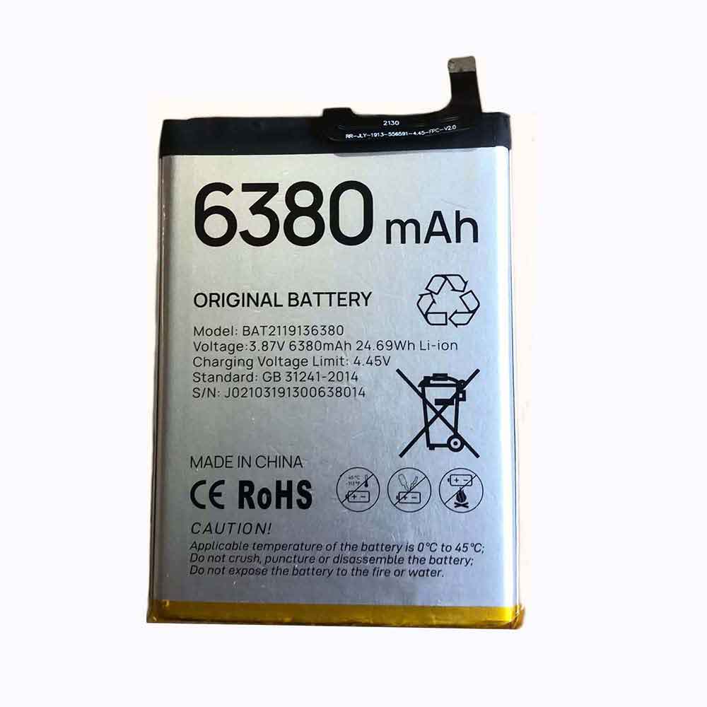 Pro 6380mAh 3.87V batterie
