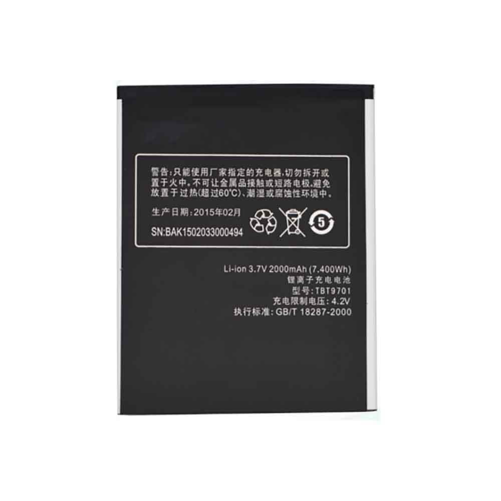 T81 2000mAh 3.7V batterie