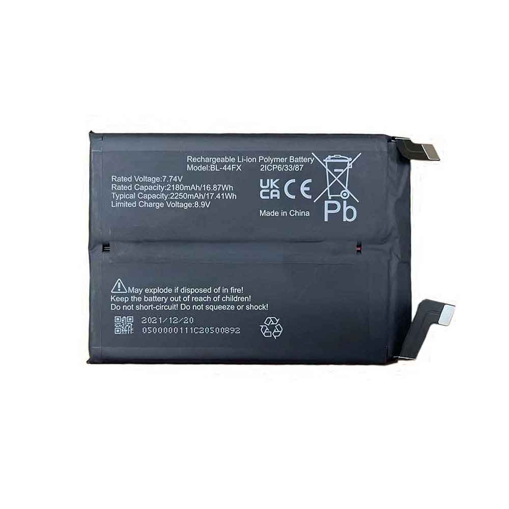 in 2250mAh 7.74V batterie