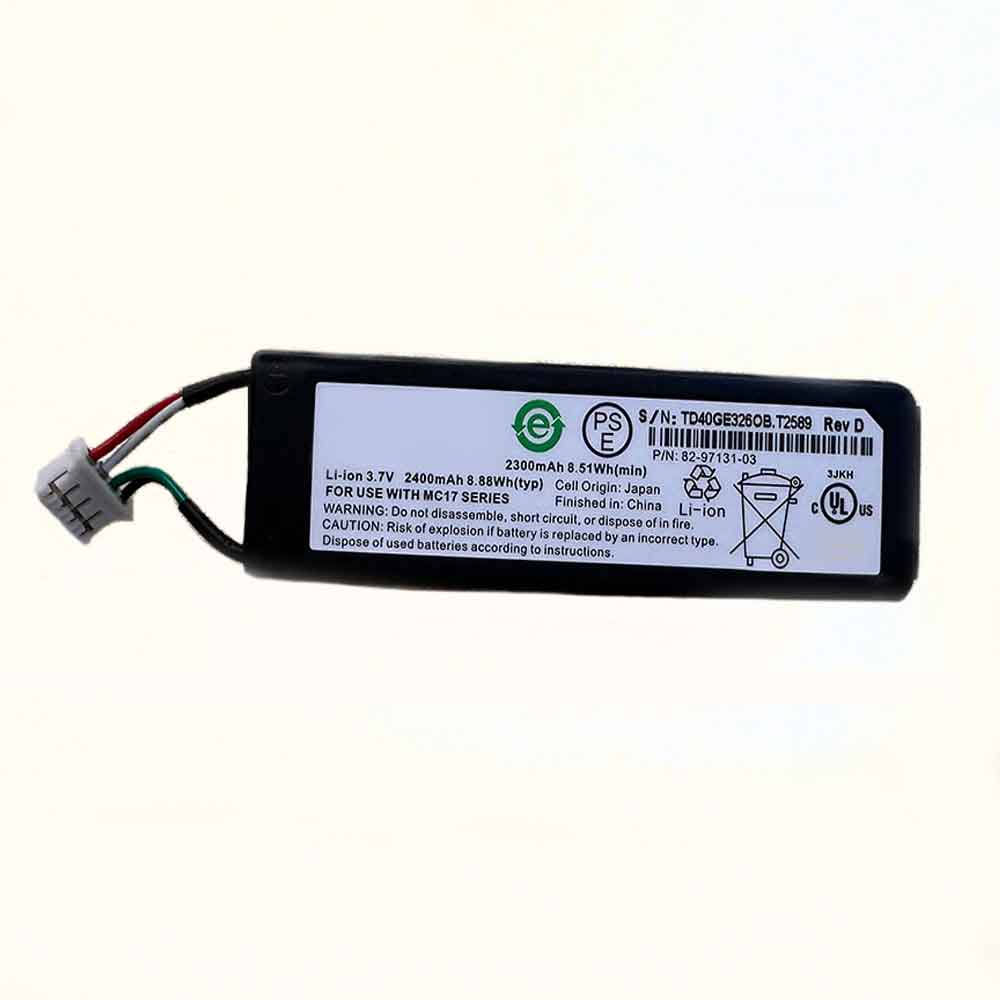 2 2400mAh 3.7V batterie