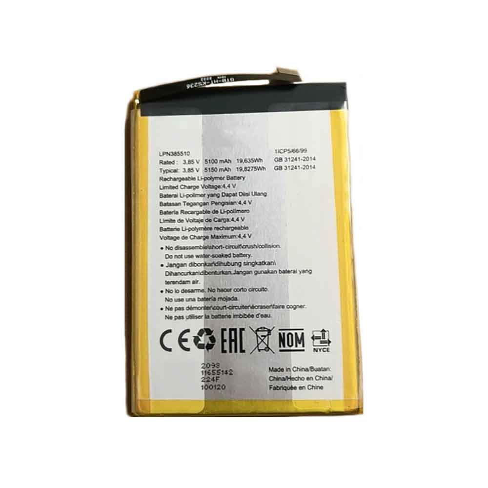 or 5100mAh 3.85V batterie