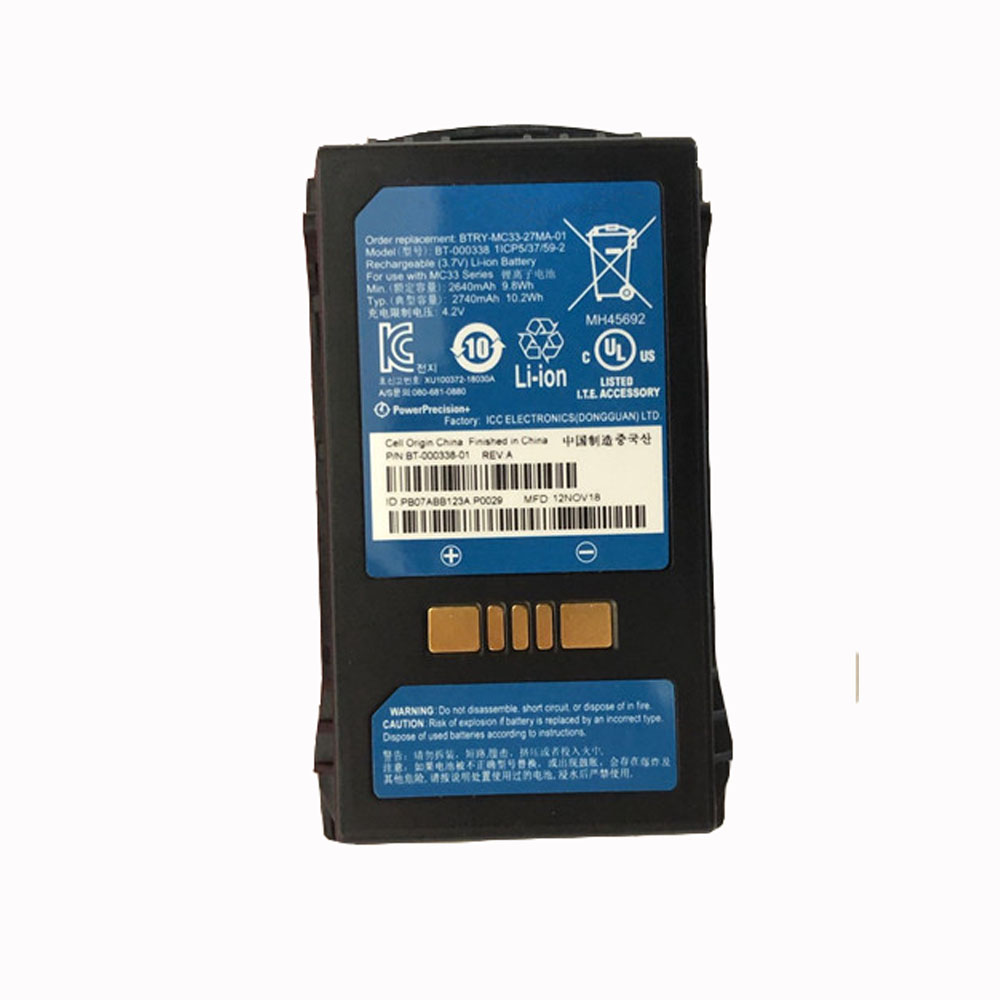 BT-000337-01 2740mAh/10.2Wh(not Compatible 5200mAh) 3.7V/4.2V batterie