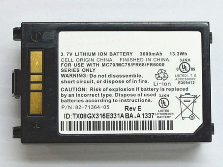 B 3600mAh/13.3Wh 3.7V batterie