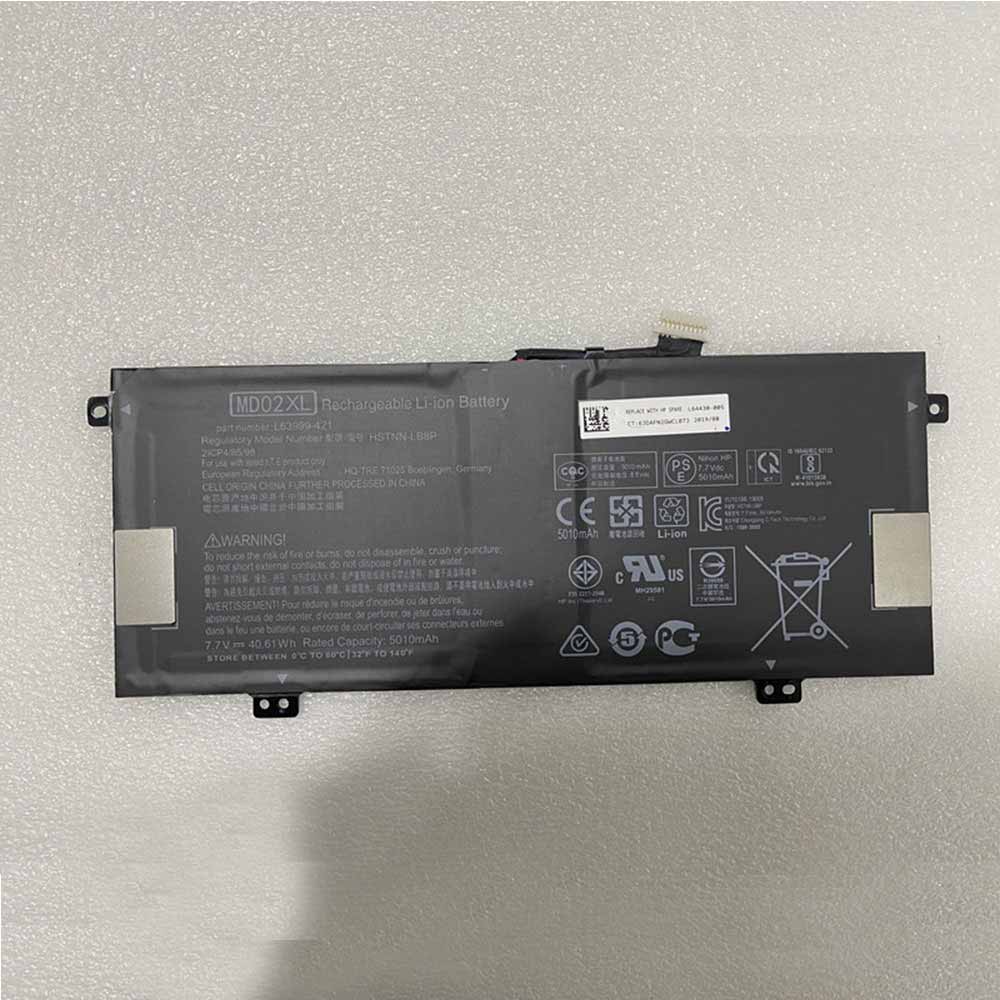 HP 40.61Wh 5010mAh 7.7V/8.8V batterie