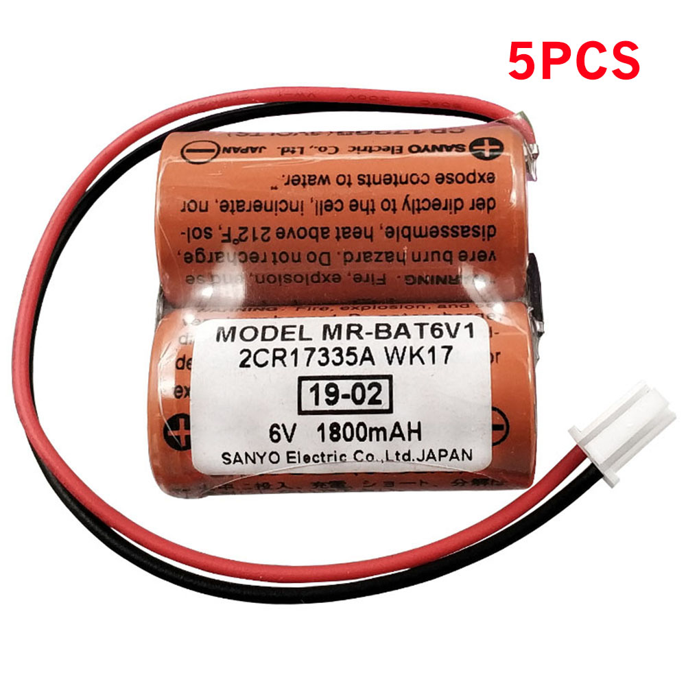 2 1800mAh 6V batterie