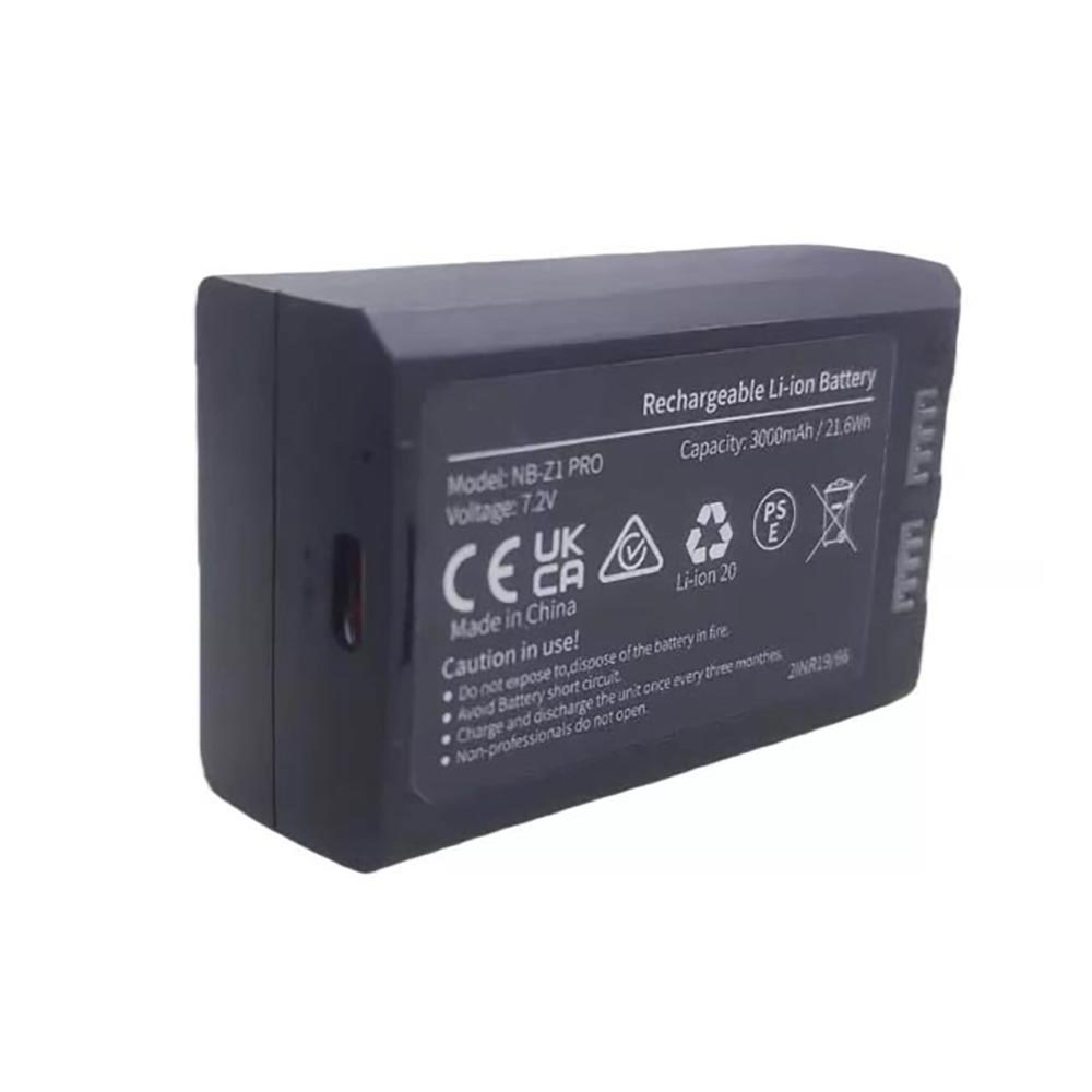 B 3000mAh/21.6Wh 7.2V batterie