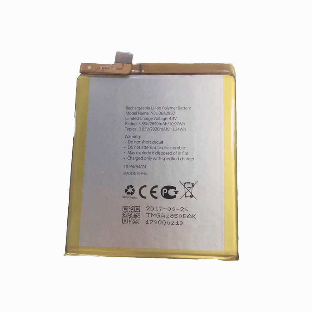 2850 2850mAh/10.97WH 3.85V/4.4V batterie