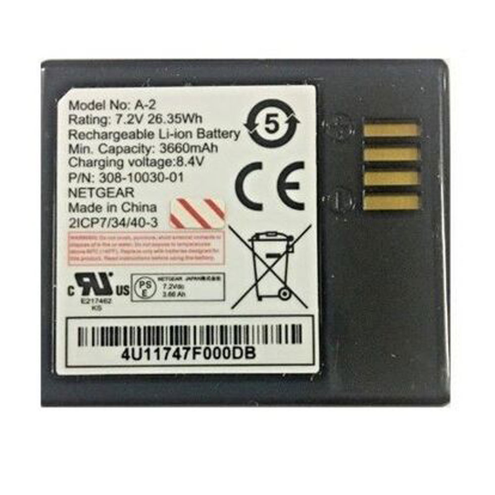 A-2 3660mAh/26.35WH 7.2V/8.4V batterie