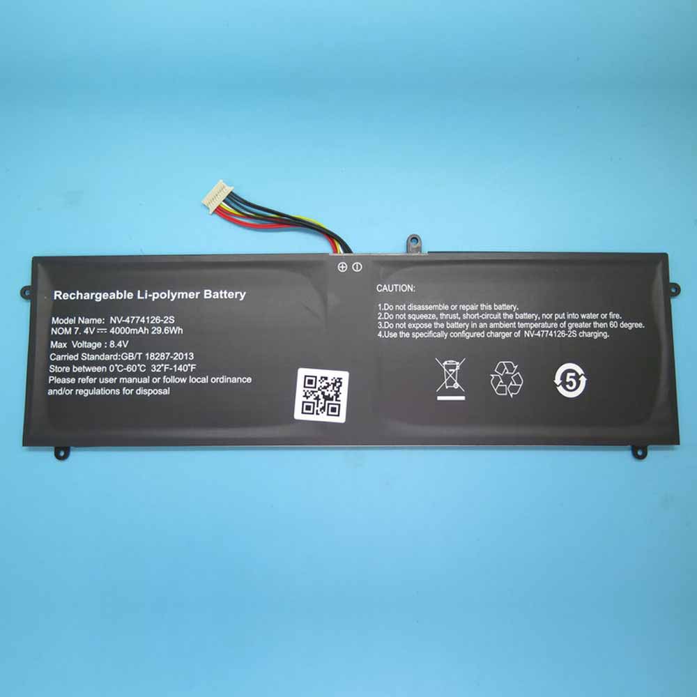 NV-4774126-2S 4000mAH 7.4V/8.4V batterie