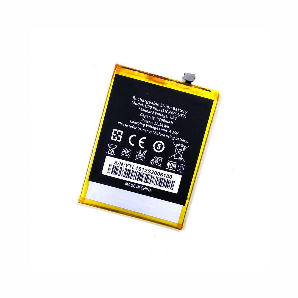 T 3300mAh/12.54Wh 3.8V/4.35V batterie