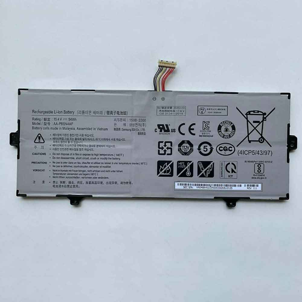 T 54Wh 15.4V batterie