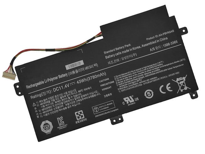 4 11.4V 3780MAH/43WH batterie