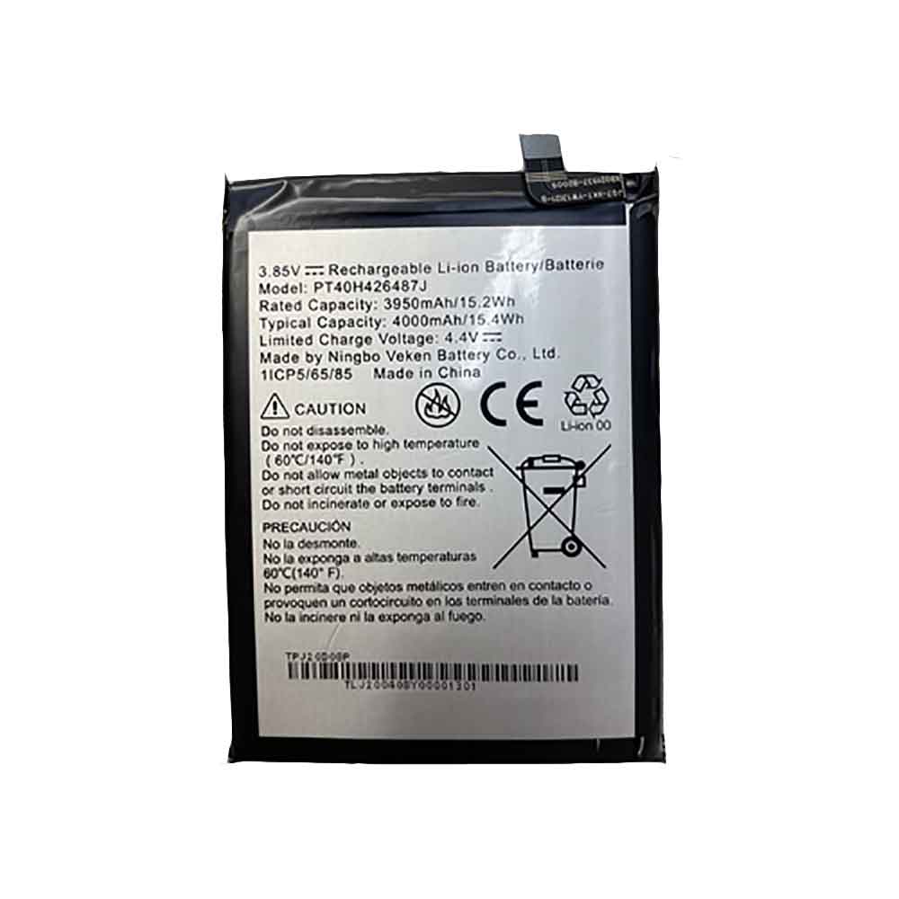 T 4000mAh 3.85V 4.40V batterie