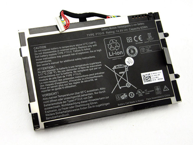 PT6V8 Batterie ordinateur portable