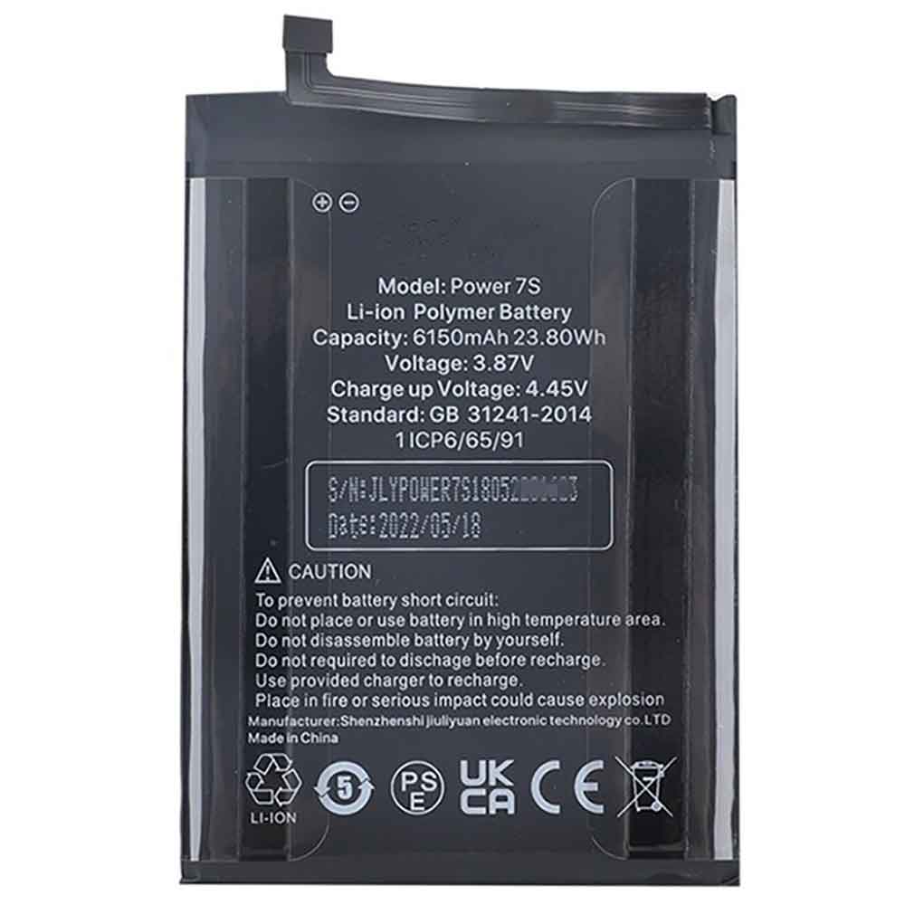 D 6150mAh 3.87V batterie