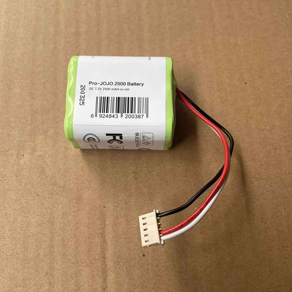 50 2500mAh 7.2V batterie