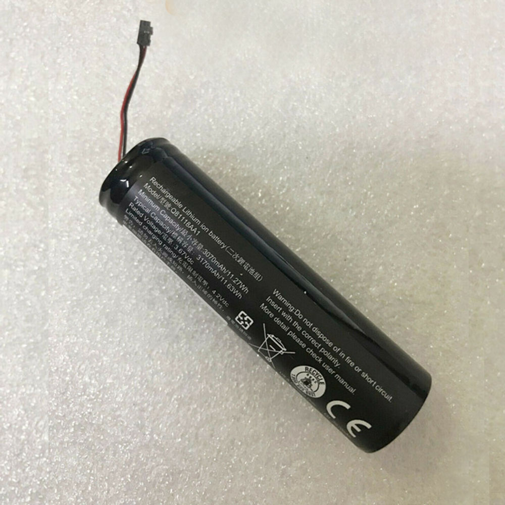 A 3070mAh/11.27WH 3.67V/4.4V batterie