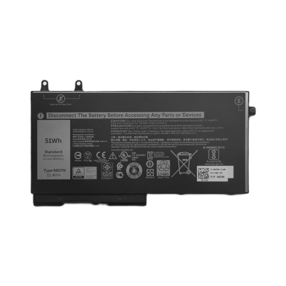 Dell 11.4V 51Wh batterie