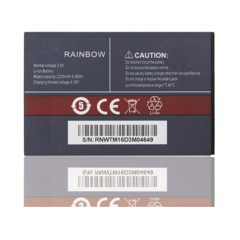 Rainbow 2200mAh/8.36Wh 3.8V/4.35V batterie