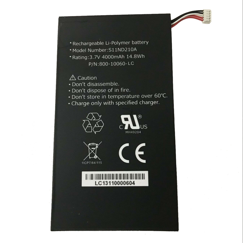 3 4000mAh/14.8WH 3.7V batterie