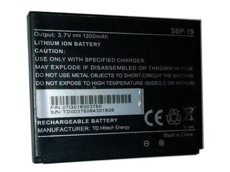 2 1300mah 3.7v batterie