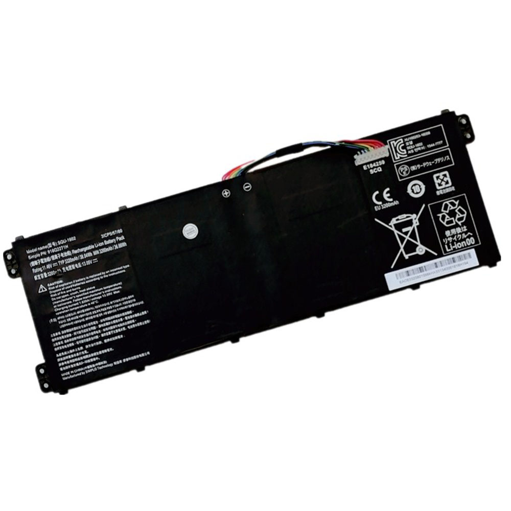 X5 3320mAh/38.04Wh 11.46V batterie