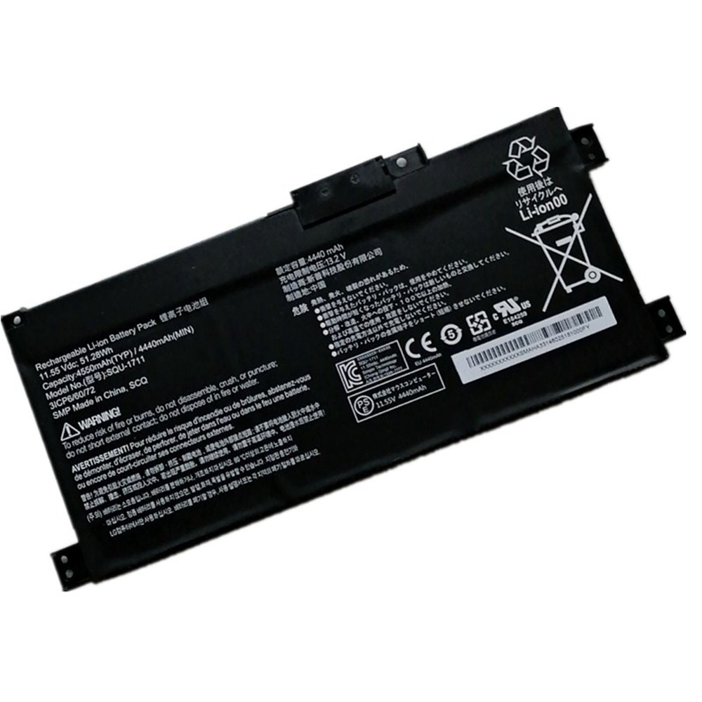 SQU-1711 4450mAh/51.28WH 11.55V/13.2V batterie