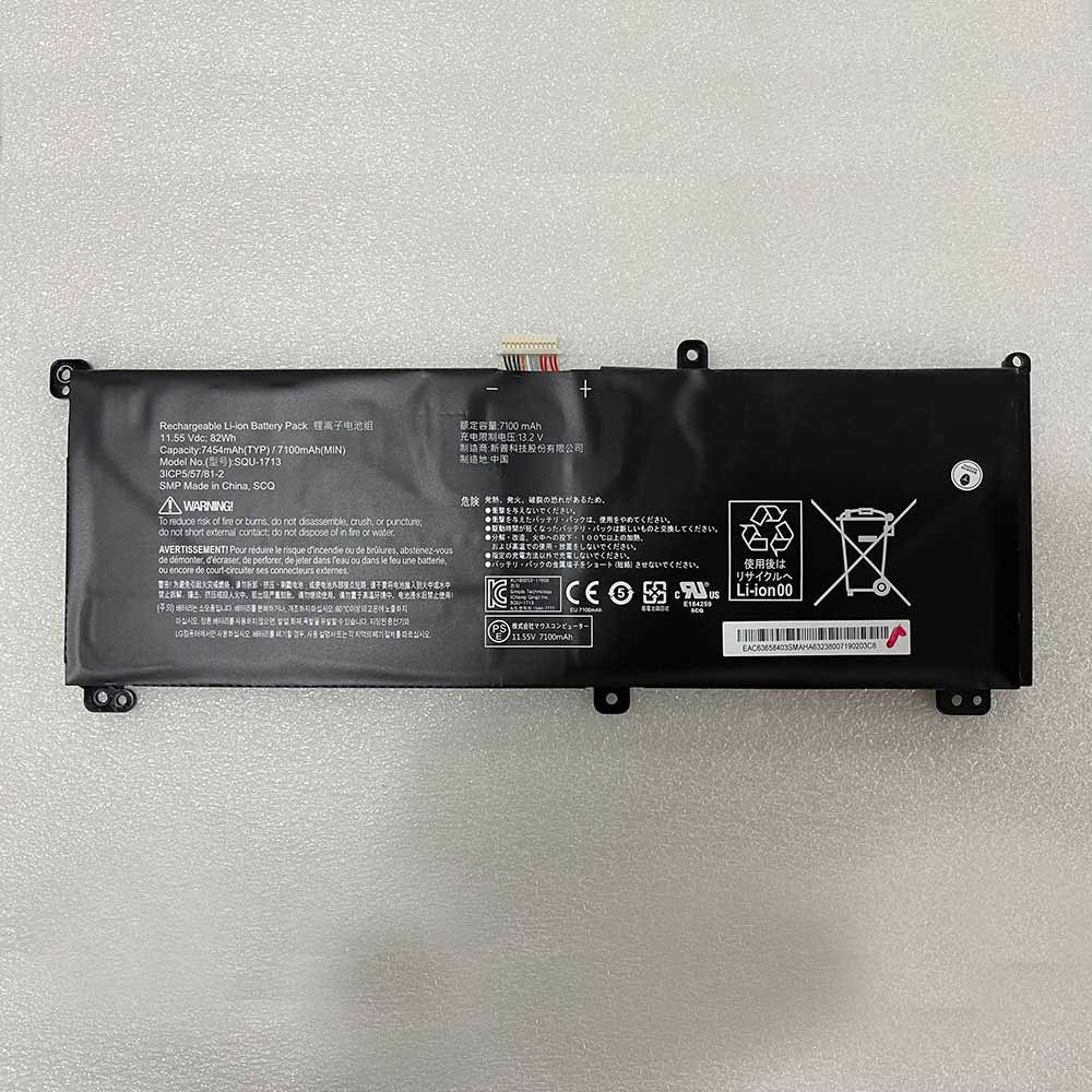 T 7454mAh/82Wh 11.55V/13.2V batterie